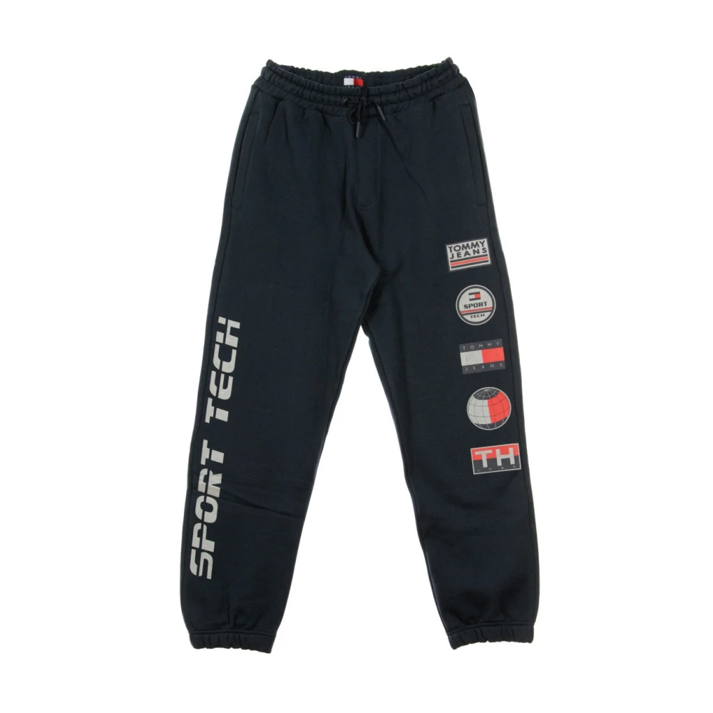Tommy Hilfiger Men's Blue Sweatpants,, Navy Blazer Sports Joggers Men Medium