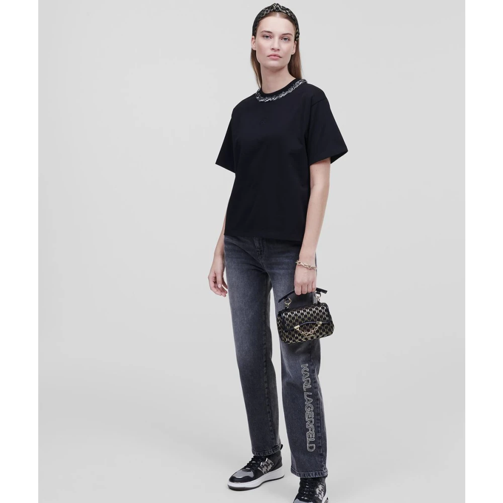 Karl Lagerfeld T-shirt Black Dames