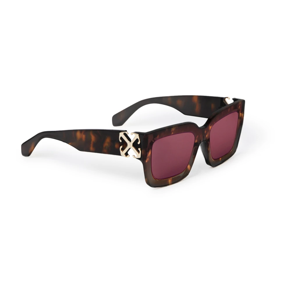 Off White Unisex Brown Sunglasses, 52 Mm, Mystic Sunglasses In Havana/Pink