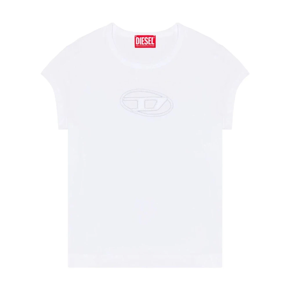 Diesel - Tops > T-Shirts - White - Diesel - Modalova
