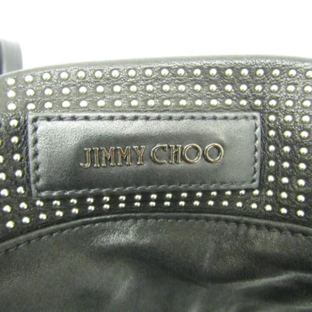 Jimmy Choo Pre-owned Leather handbags Black Dames