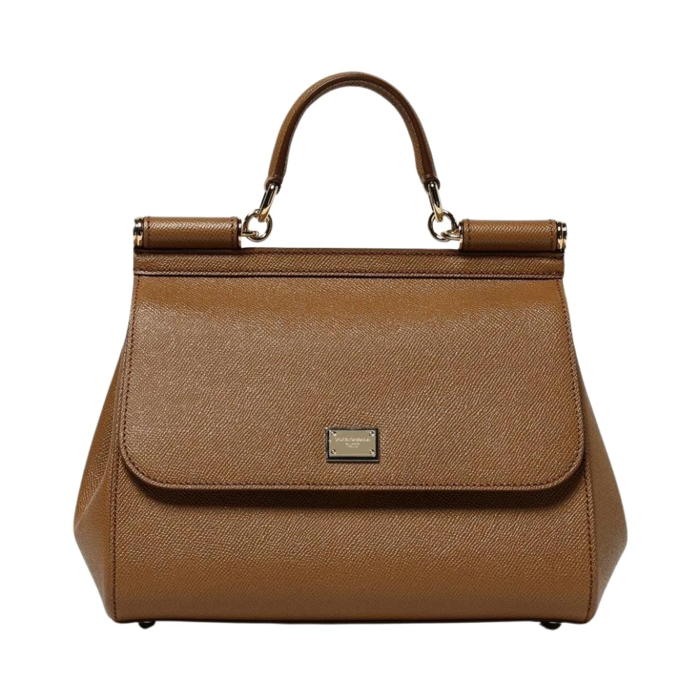 Dolce & Gabbana Women's Beige Handle Satchel Bag - Handbags - One Size - Bags