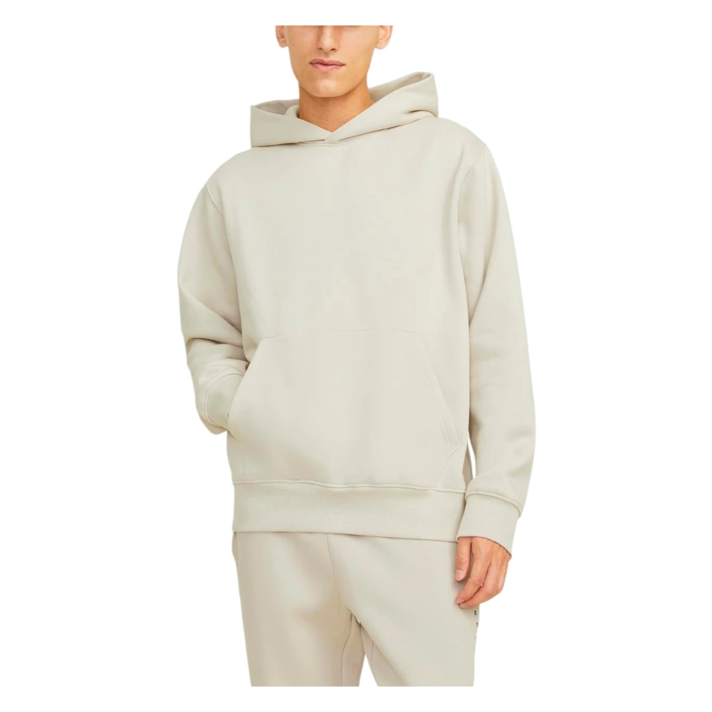jack & jones Herfst Winter Mannen Sweatshirt Collectie Beige Heren