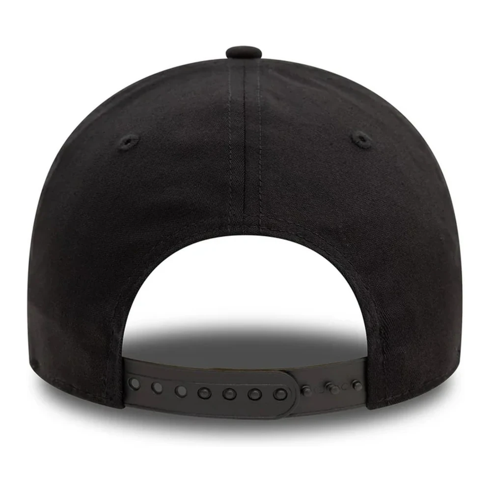 new era Zwarte Raiders Stretch Snapback Pet Black Heren
