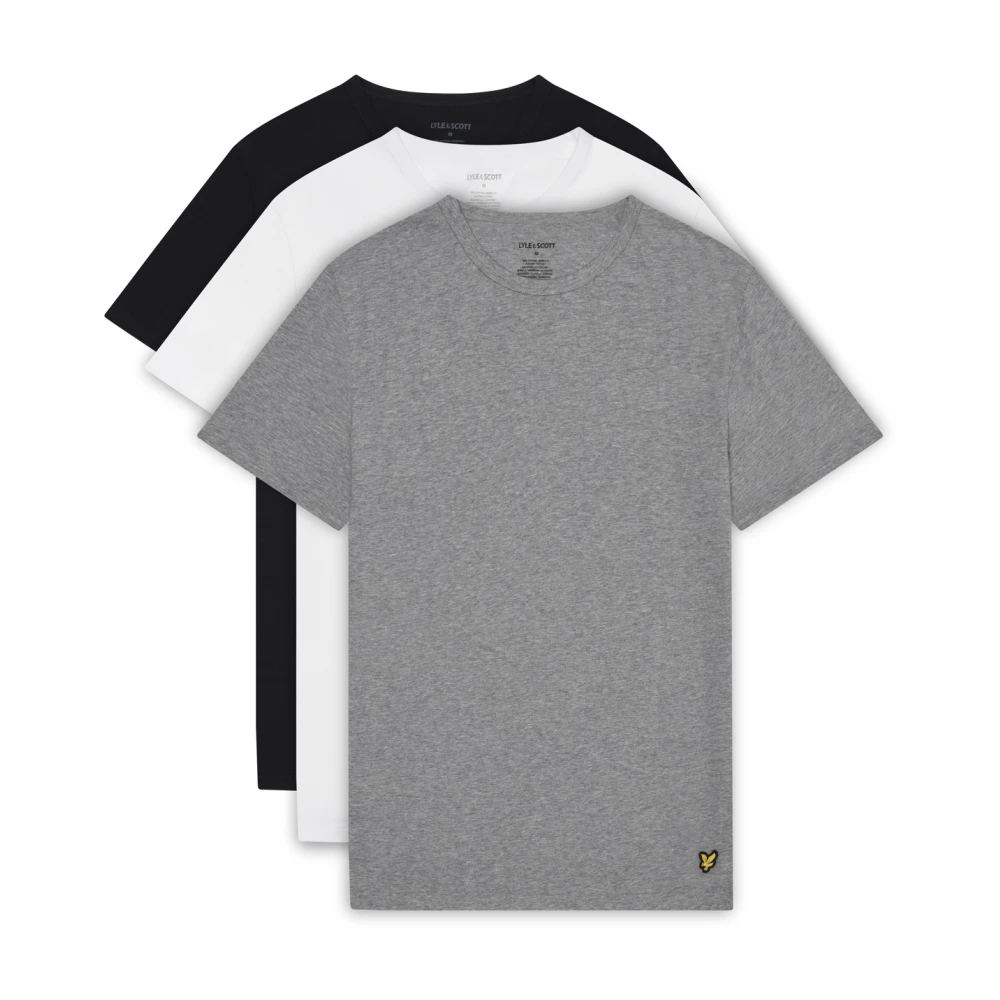 Lyle & Scott SS T-shirts Bedrukt 3 Pack T-shirt Multicolor Heren