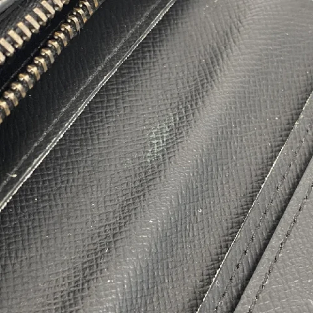 Louis Vuitton Vintage Pre-owned Canvas wallets Black Dames