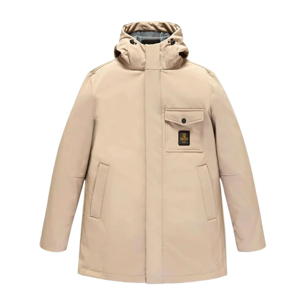 Refrigiwear Men's Beige Giubbotto - Winter Jackets - 2XL - Jackets