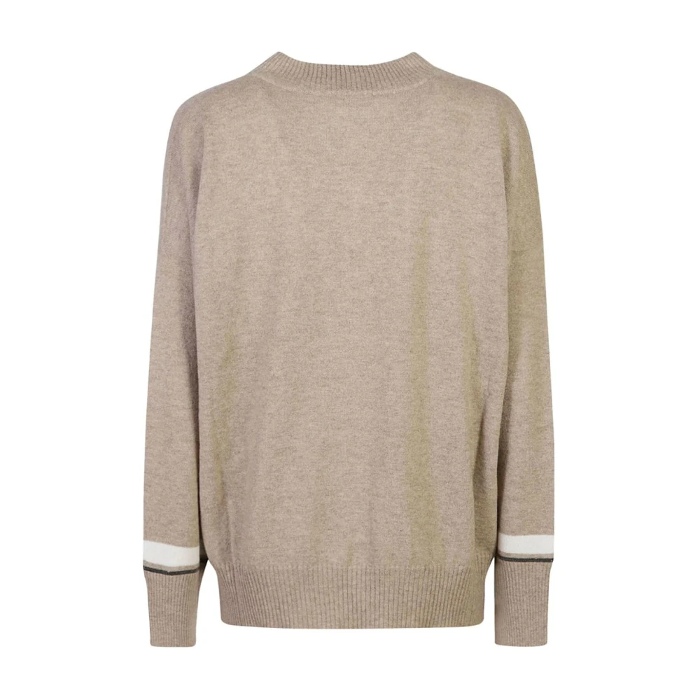 BRUNELLO CUCINELLI Bruine Sweatshirt Aw24 Dameskleding Brown Dames