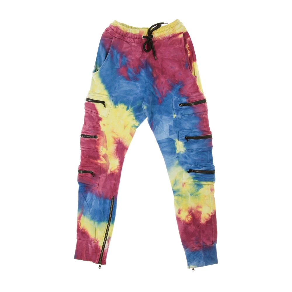 Mauna Kea Multicolor Sweatpants, Male, Xl, Lightweight Jogger Tracksuit Trousers With Pockets