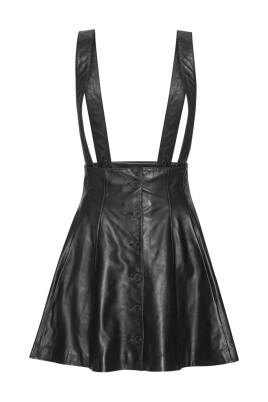 jupe-noire-en-cuir-a-line-avec-bretelles-detachables