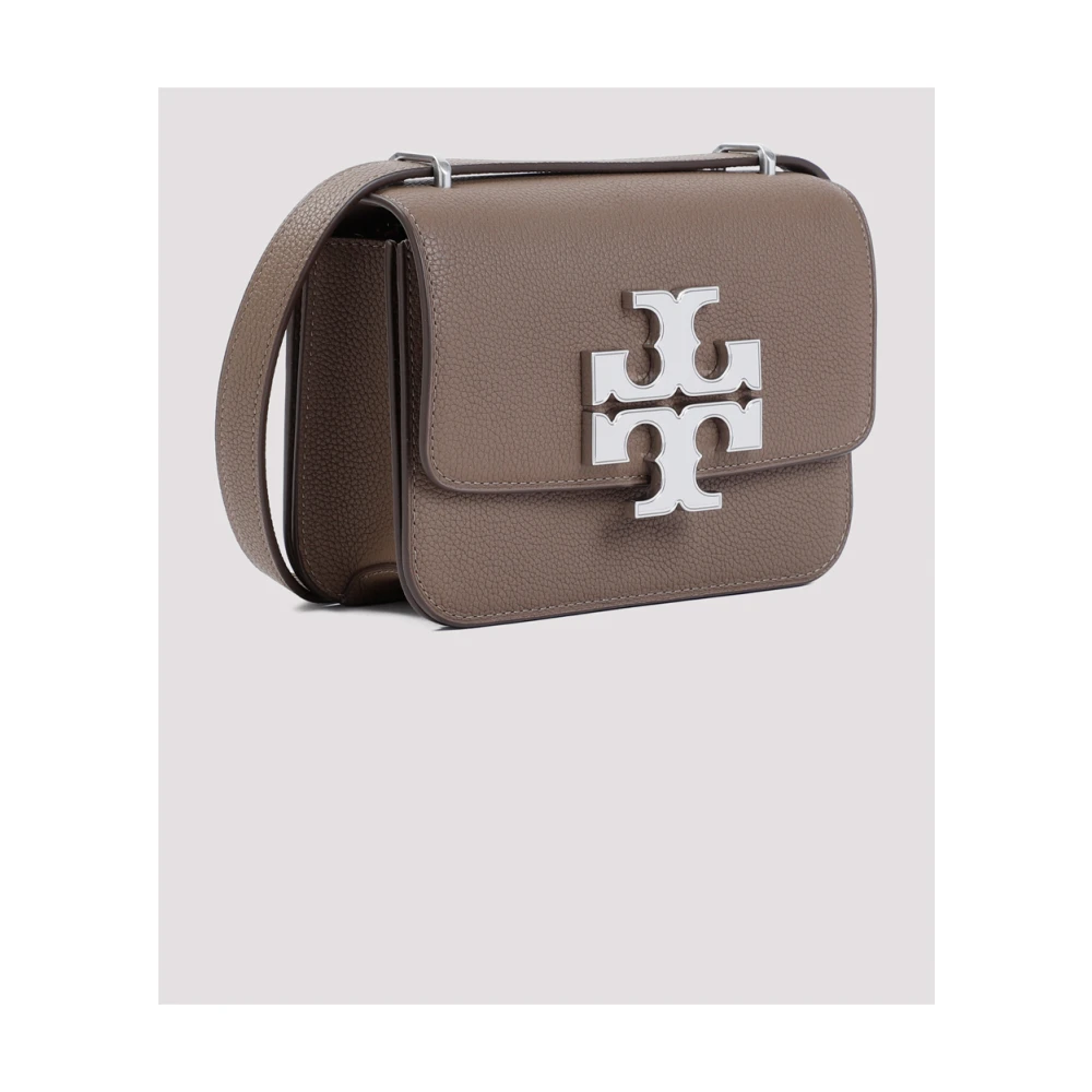 TORY BURCH Wilde Paddenstoel Pebbled Kleine Tas Brown Dames