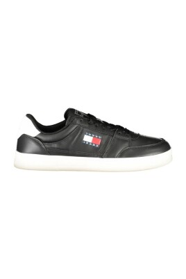 black-polyester-low-top-sneakers