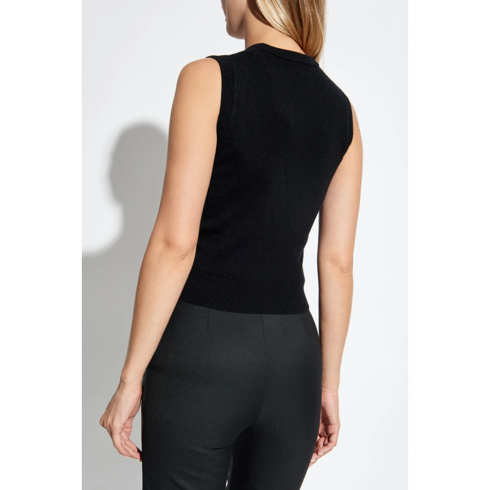 Diesel Top M-Arga-Sl Black Dames