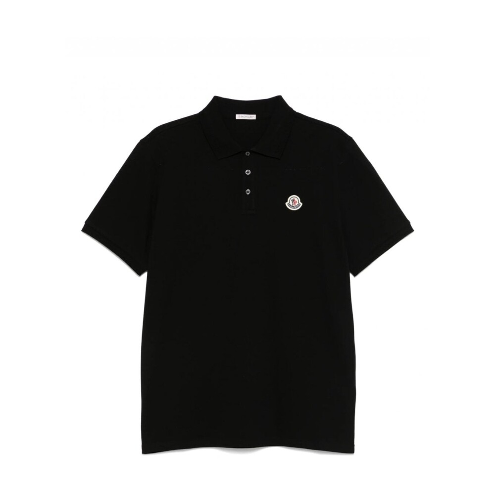 MONCLER モチフフリントクルネックTシャツ 8C00040899UI 001 Moncler フロックロゴ Tシャツ | グレー | FARFETCH JP