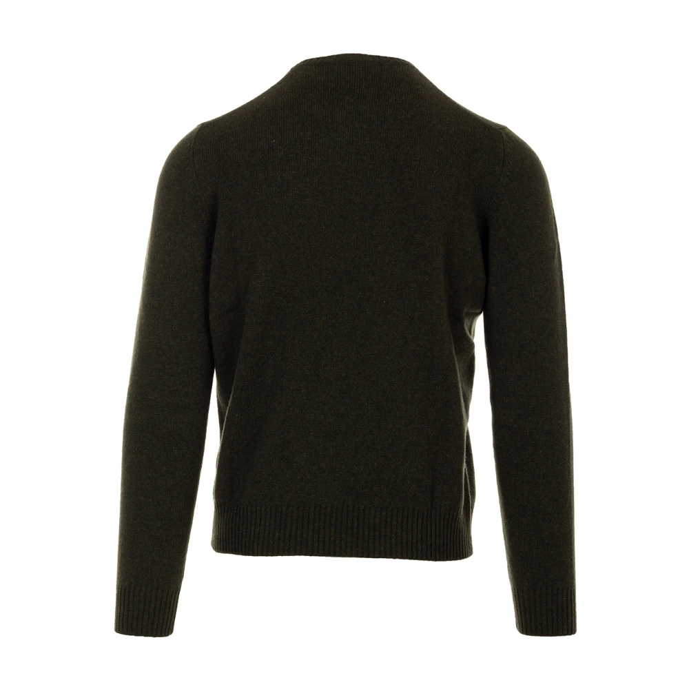 Gran Sasso Groene Sweater Paricollo Stijl Green Heren