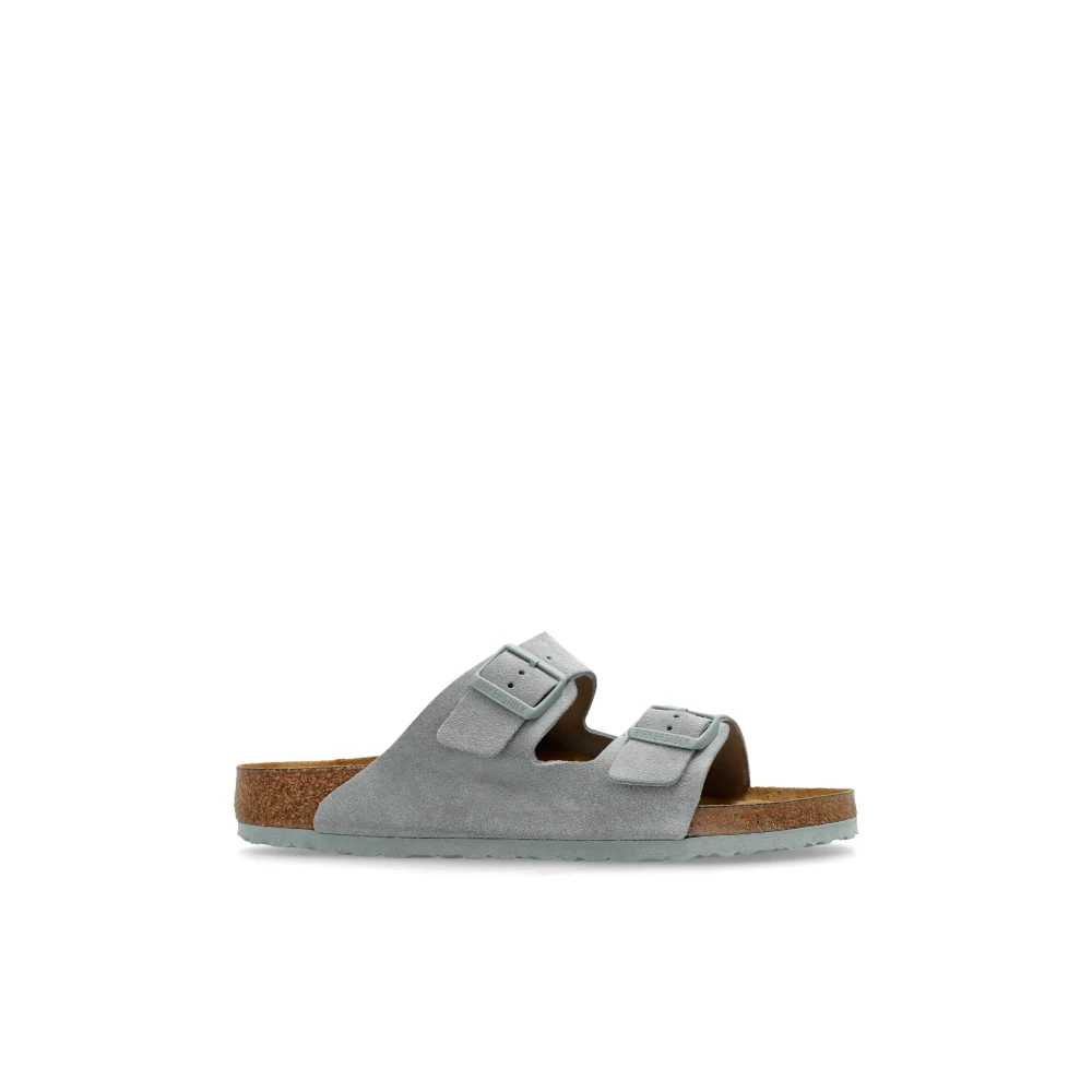 Birkenstock Women's Green Sandals Arizona Bs - Sliders - 8 Uk - Shoes