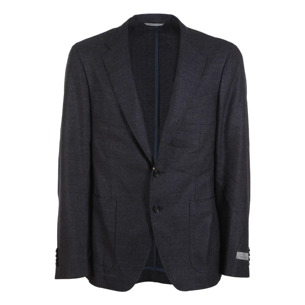 Canali - Jackets > Blazers - Gray - Canali - Modalova