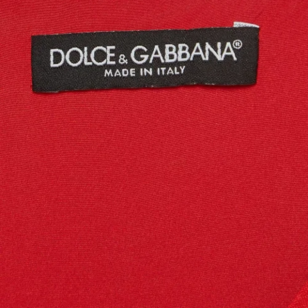 Dolce & Gabbana Pre-owned Fabric dresses Red Dames