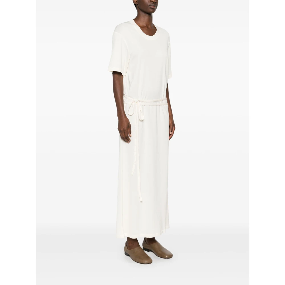 Lemaire Rib T-shirt Jurk Beige Dames