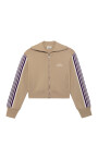 veste-beige-en-tricot-avec-bandes-rayees