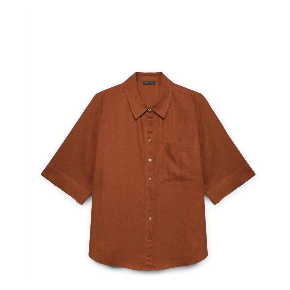 Blouses & Shirts > Shirts - - Fiorella Rubino - Modalova
