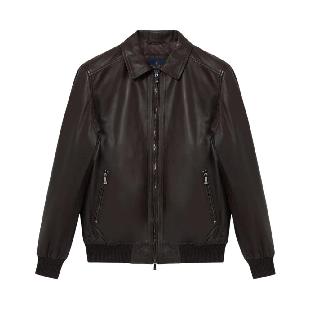 Jackets > Leather Jackets - - Brooks Brothers - Modalova