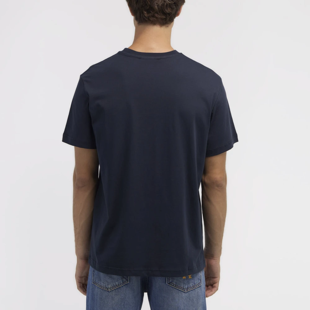 Roberto Cavalli T-shirt met Jaguar en Slangenprint White Heren