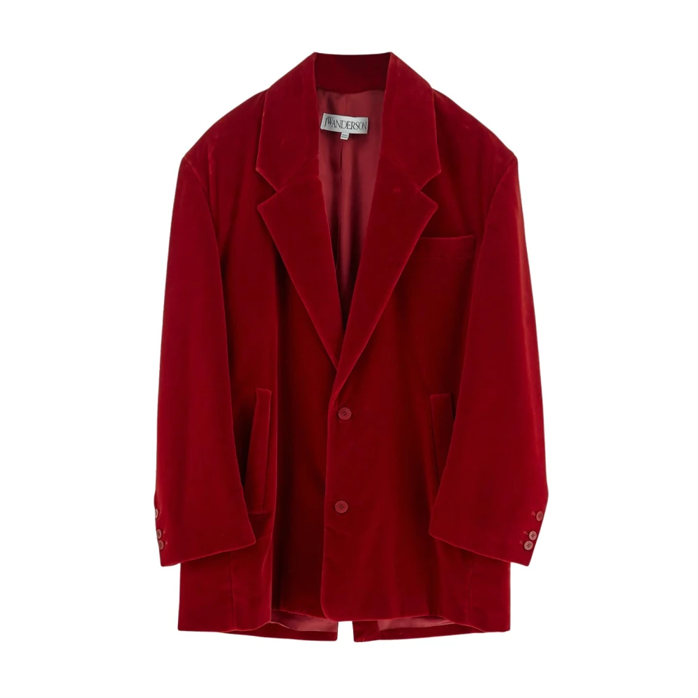 JW Anderson Stijlvolle Herenjas Kleding Red Heren