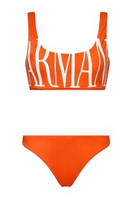 2-piece swimsuit with large logo