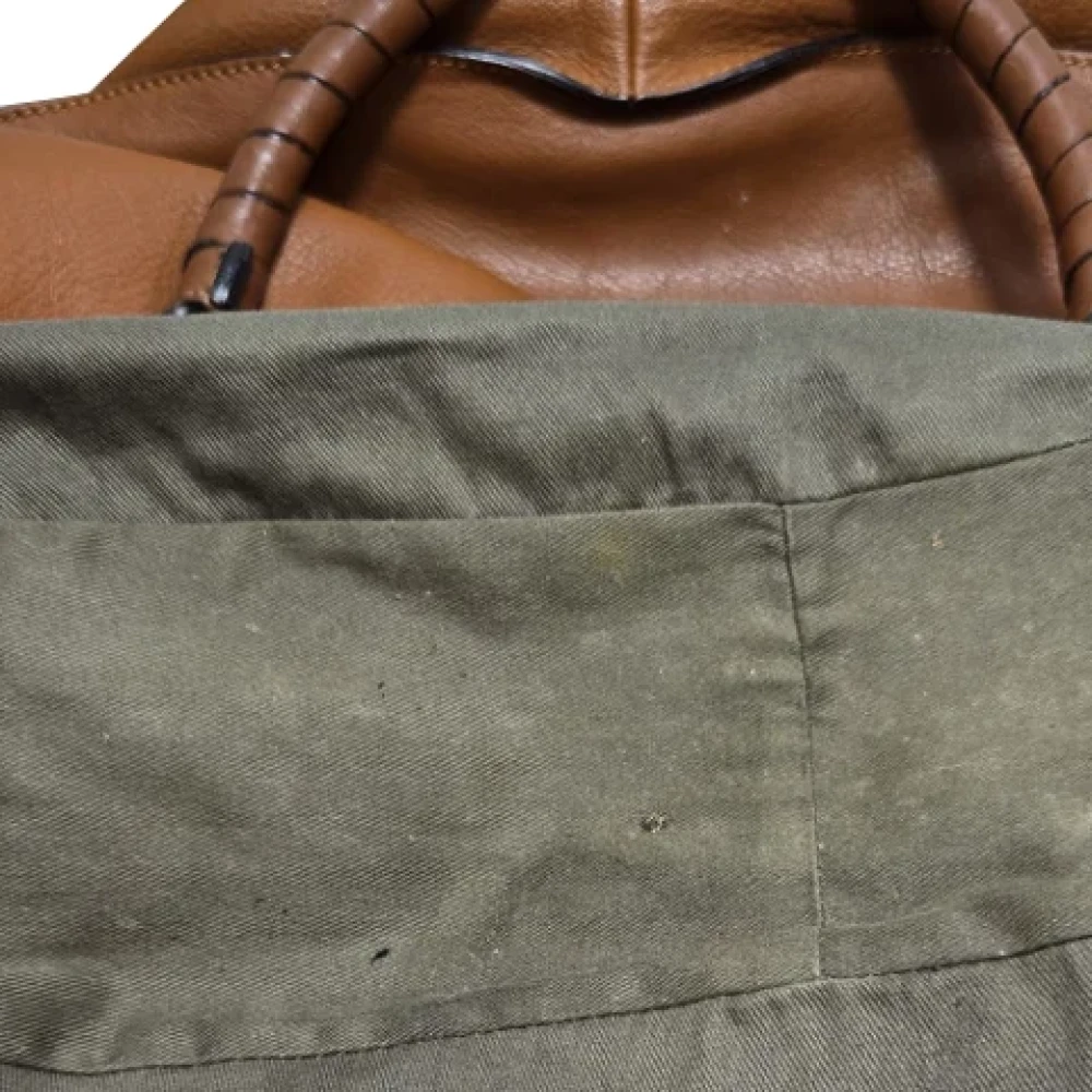 Chloé Pre-owned Leather handbags Brown Dames