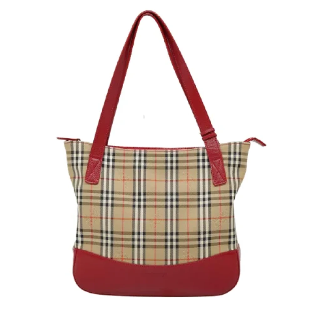 Burberry Vintage Pre-owned Canvas totes Beige Dames