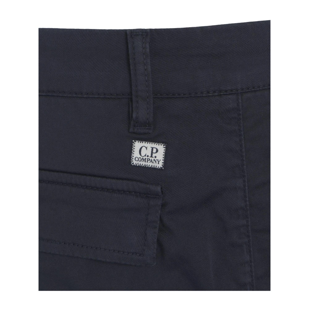 C.P. Company Blauwe Cargo Broek Ss25 Stijlvol Trendy Blue Heren