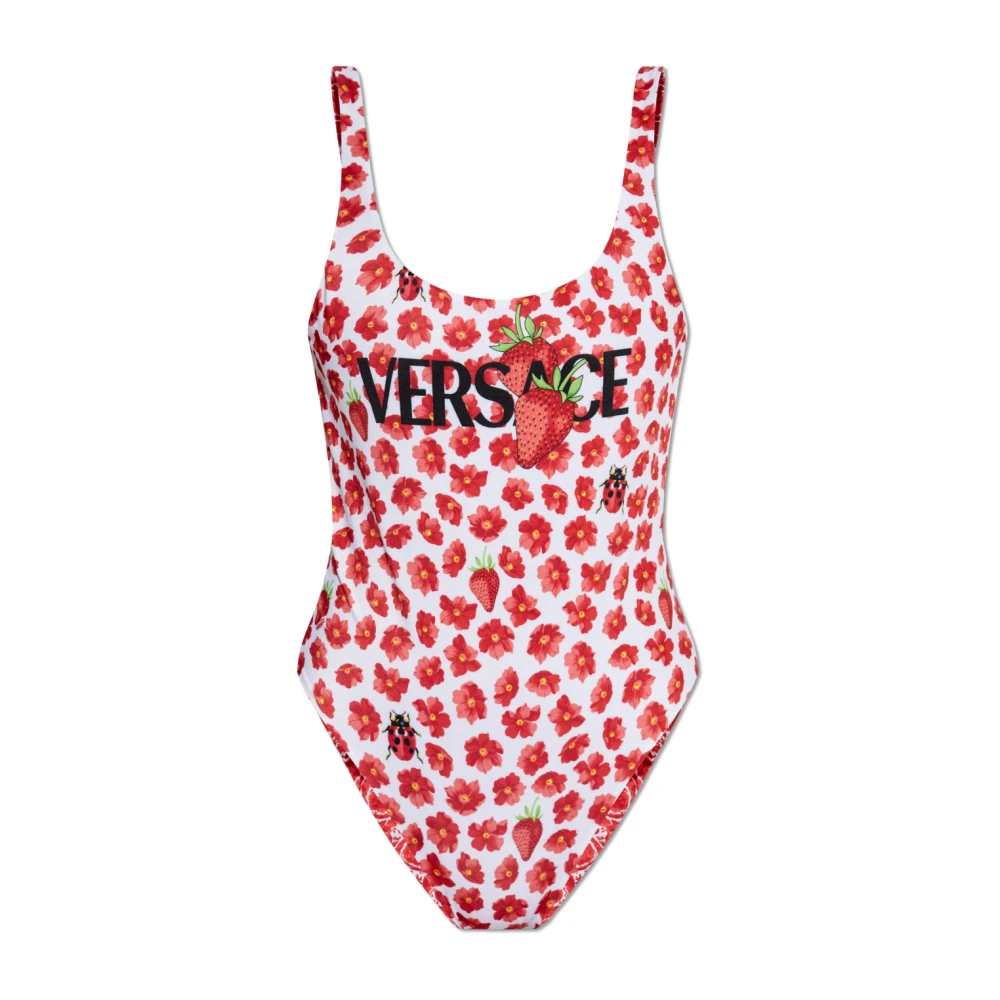 Versace Omkeerbare badpak Red Dames
