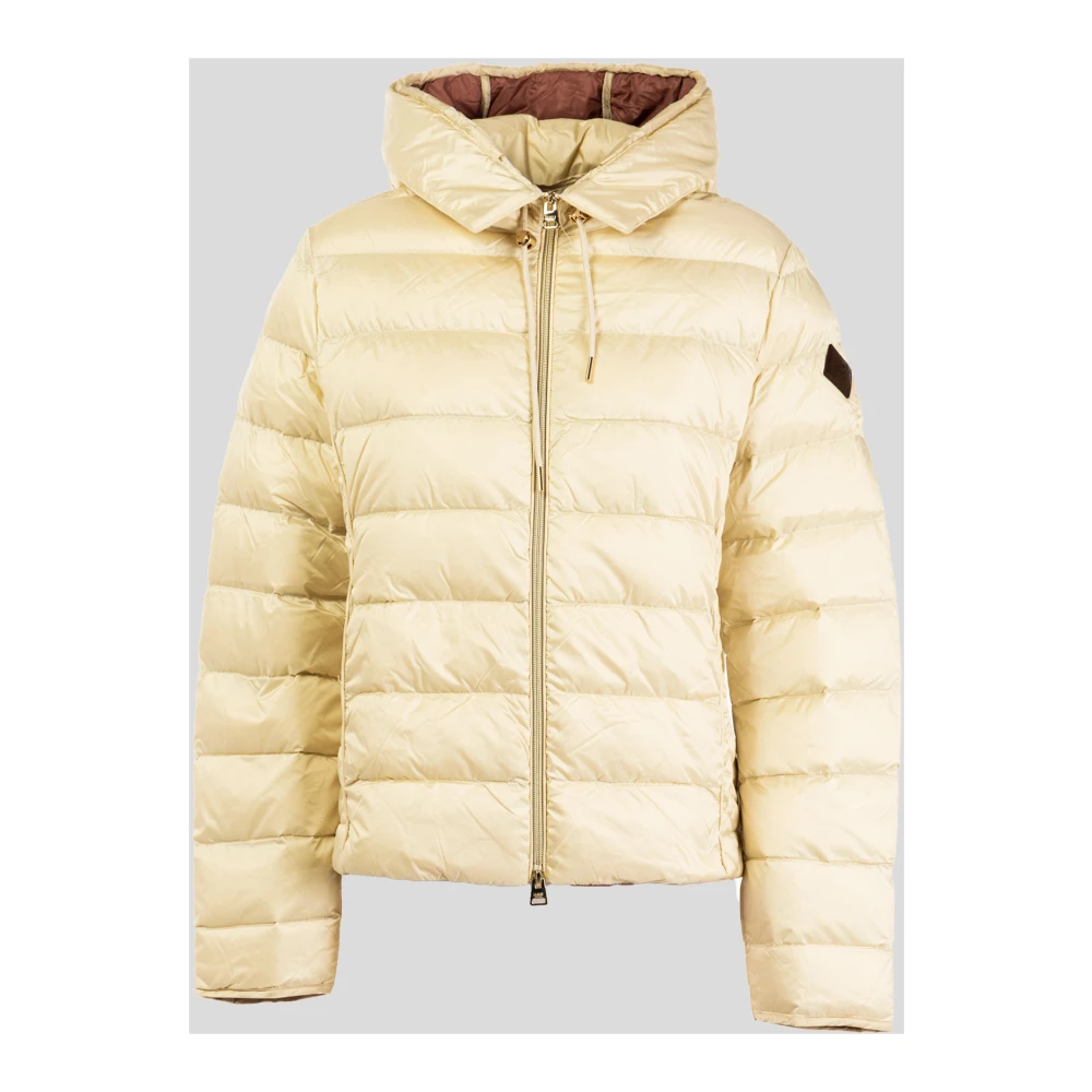 Husky Original Gewatteerde dames donsjack met capuchon Beige Dames