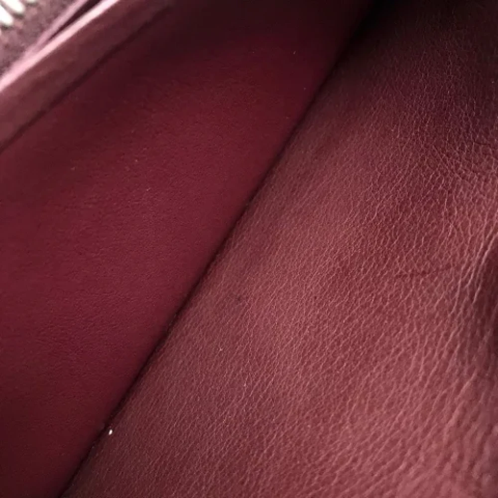 Louis Vuitton Vintage Pre-owned Leather wallets Purple Heren