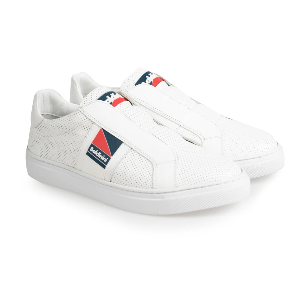 Baldinini Comfortabele Slide Sneakers Heren Schoenen Wit
