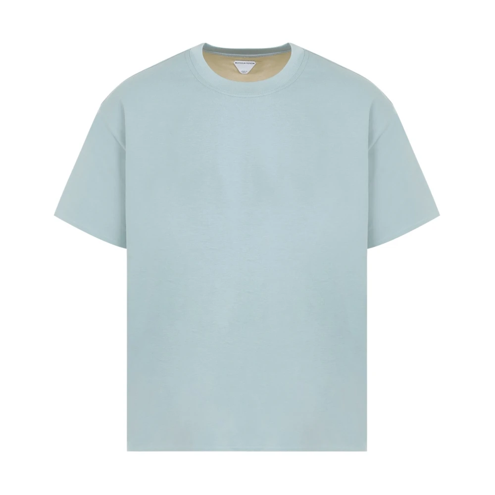 Bottega Veneta Blauw T-shirt & Polo voor Mannen Blue Heren