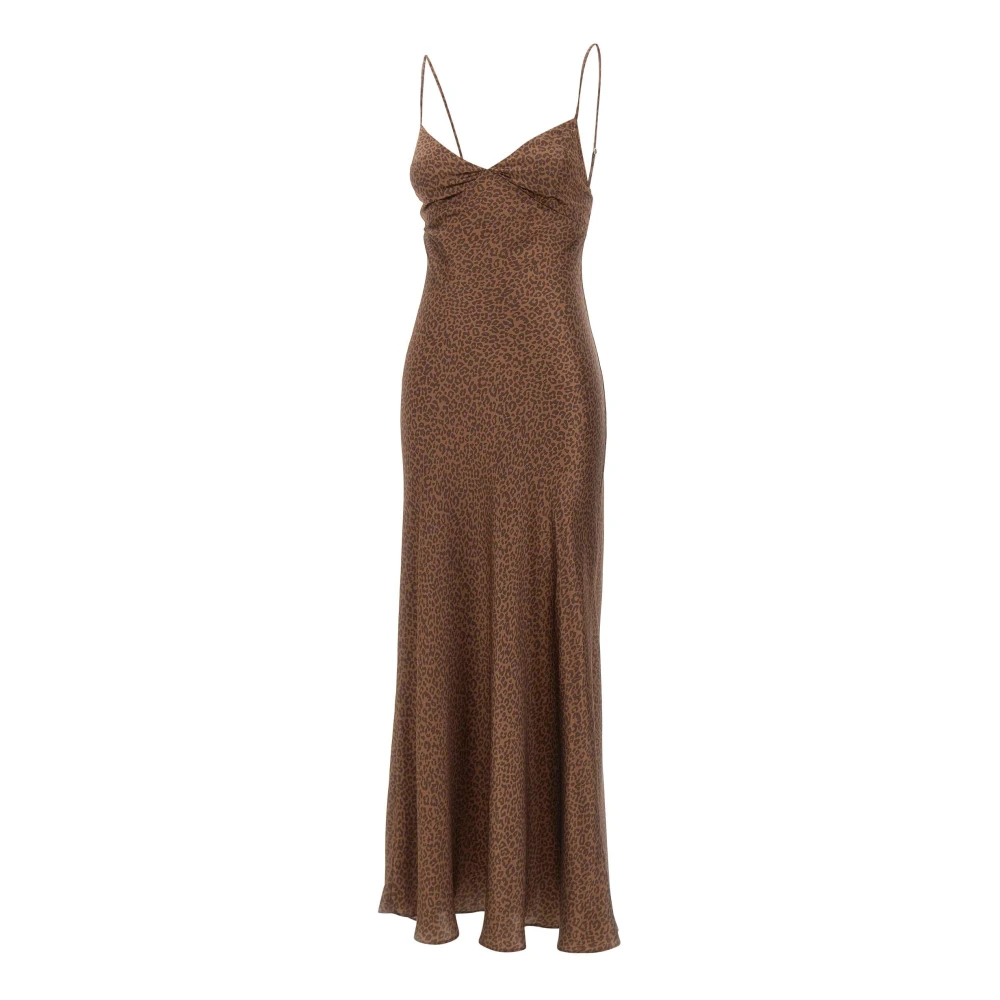 Mc2 Saint Barth Brown Ravel Slip Dress - Female - Maxi Dresses - Xs - Dresses