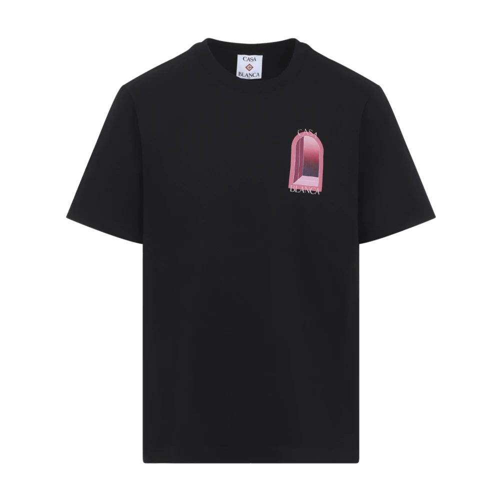 Casablanca Men's Black T-Shirts, Xl, L'arche T-Shirt