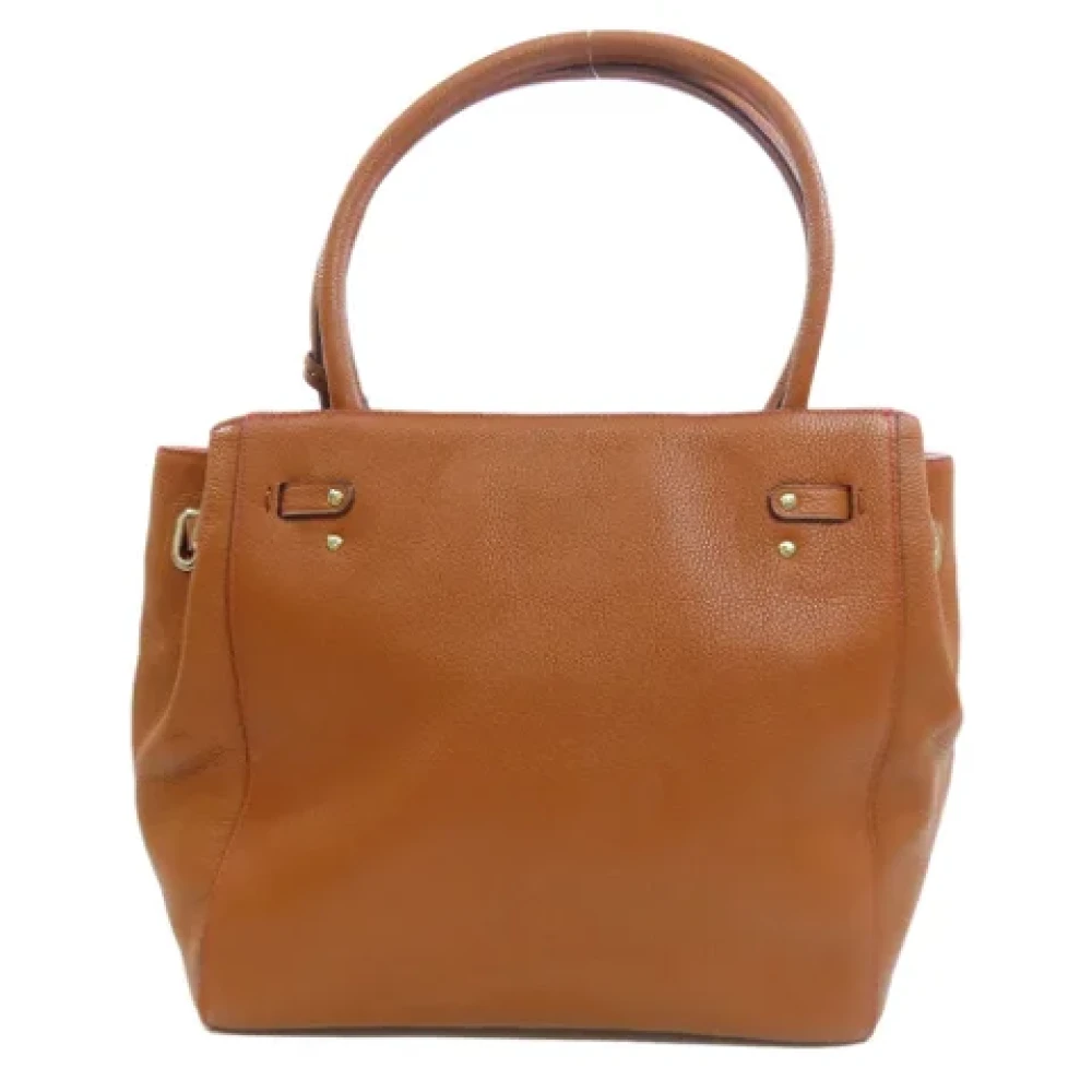 Coach Pre-owned Leather handbags Brown Dames