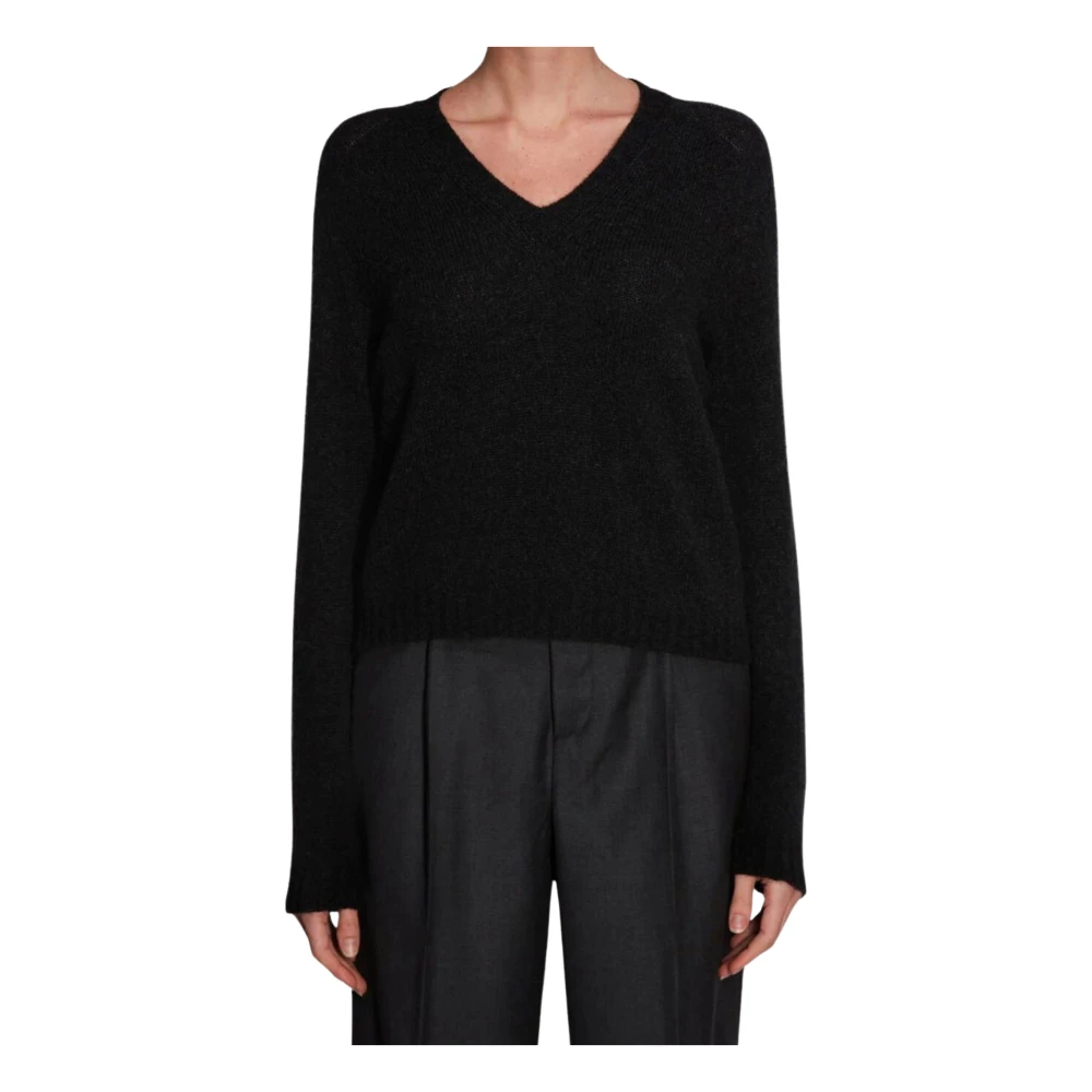 Roberto Collina Dames sweater van hoge kwaliteit Black Dames