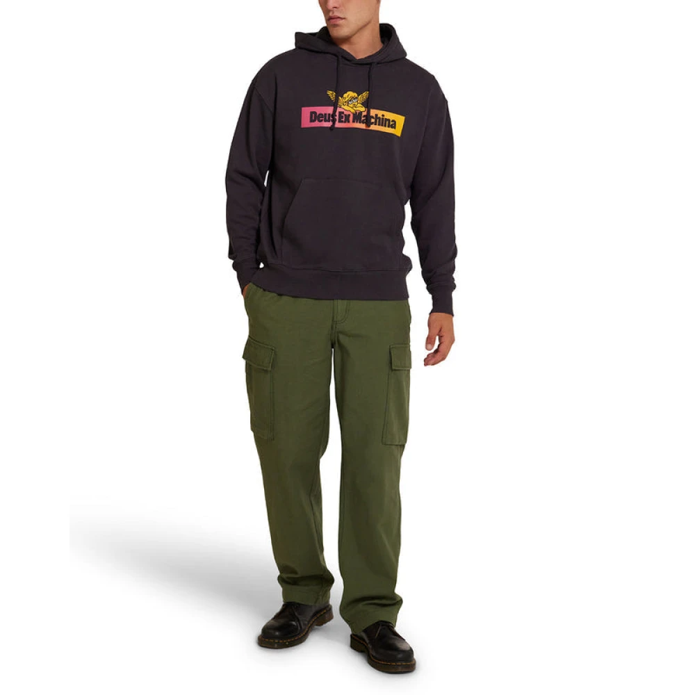 Deus Ex Machina Angel Energy Hoodie Gray Dames