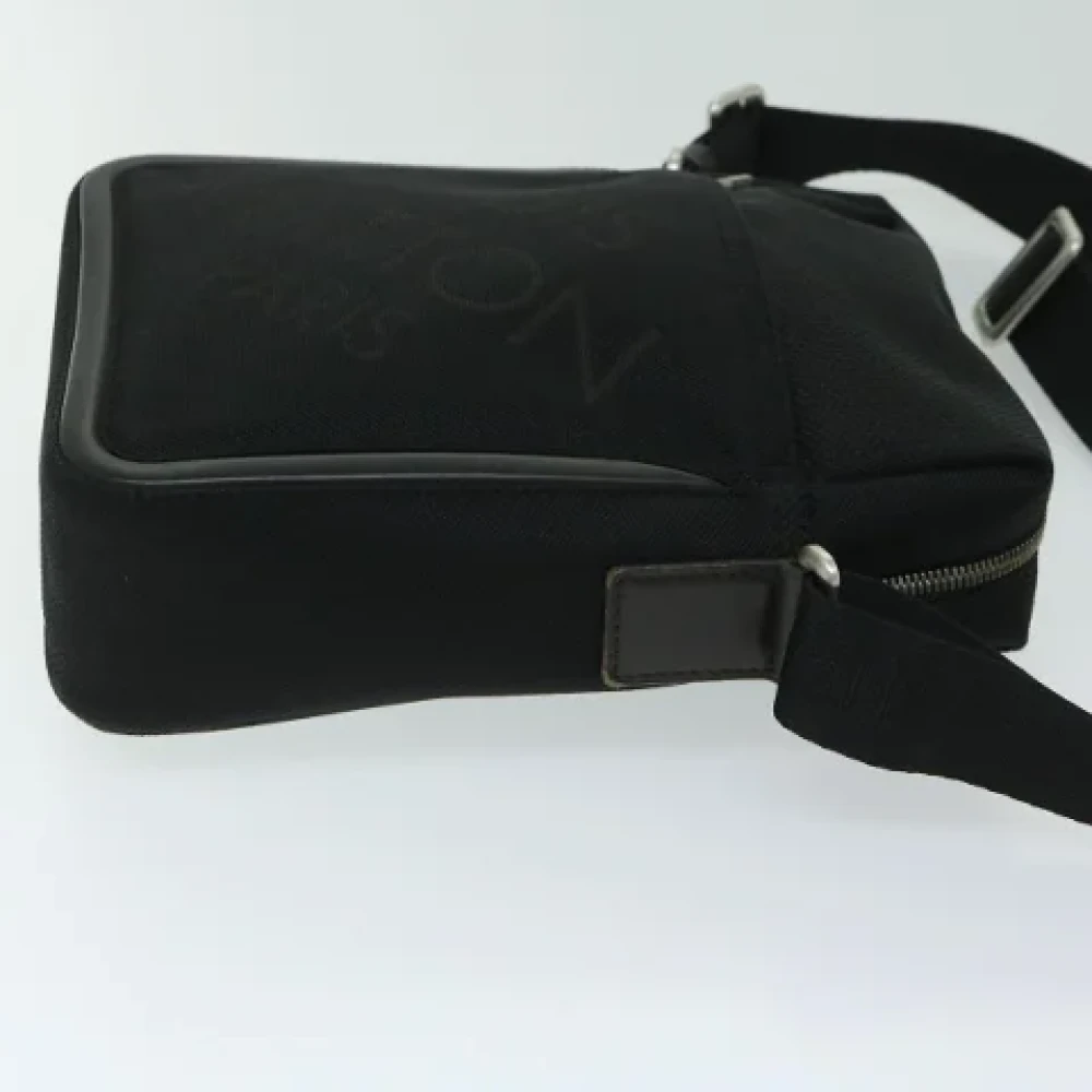 Louis Vuitton Vintage Pre-owned Canvas shoulder-bags Black Dames