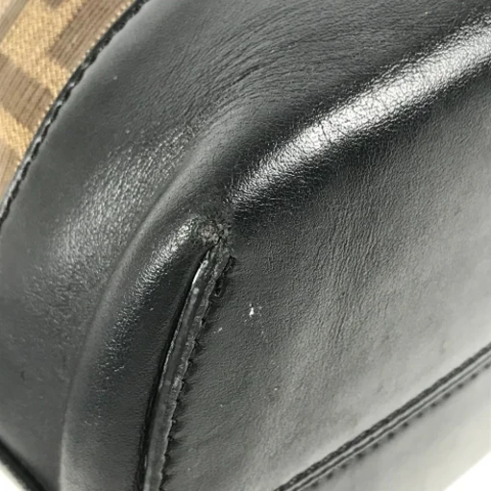 Fendi Vintage Pre-owned Plastic fendi-bags Brown Dames