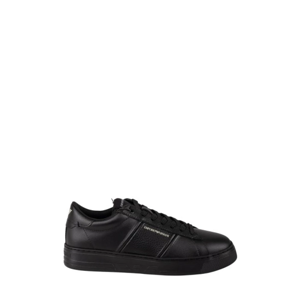 Emporio Armani Uomo Nero Scarpe, 42 Eu, New,