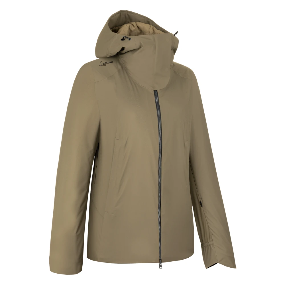 LaMunt Waterdichte Remoca-jas in donker taupe Brown Dames