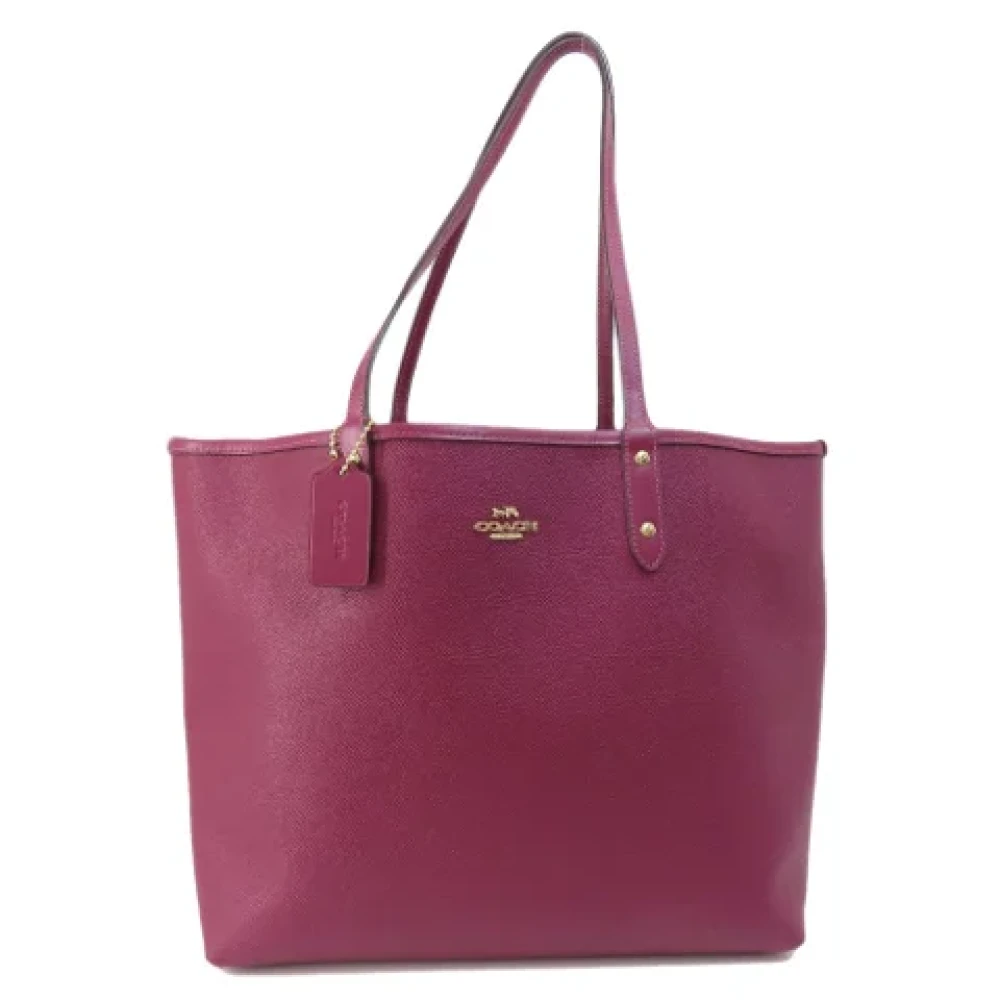 Coach Pre-owned Plastic totes Purple Dames