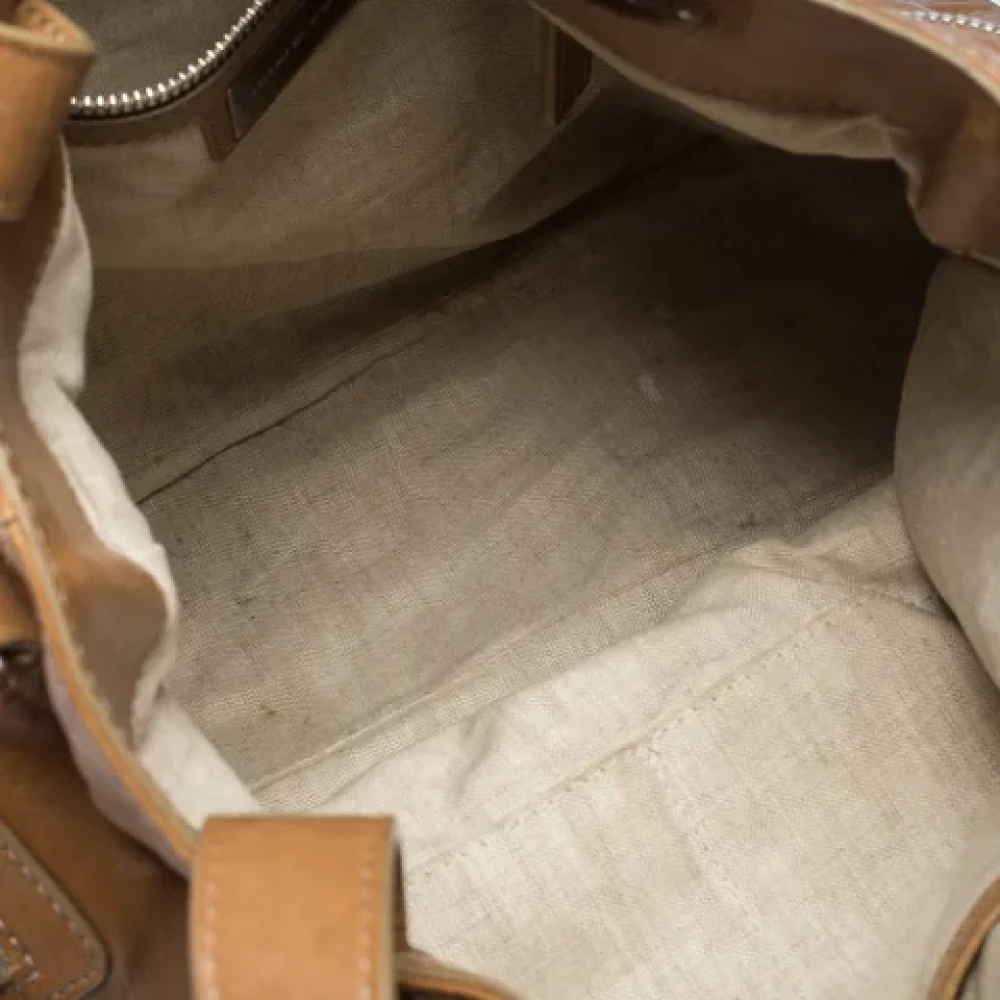 Michael Kors Pre-owned Leather totes Beige Dames