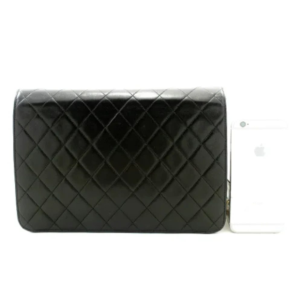 Chanel Vintage Pre-owned Leather chanel-bags Black Dames