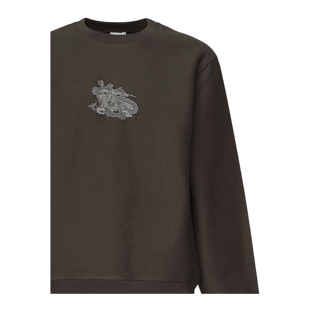 Burberry Schaduw Print Jersey Sweatshirt Gray Heren